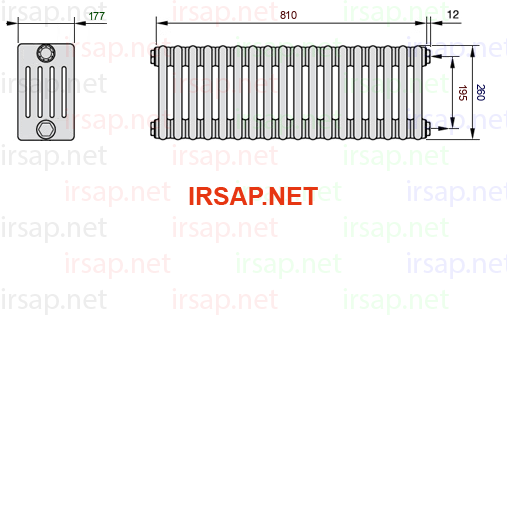 Радиатор IRSAP Tesi 50260/18 T02 CL 01